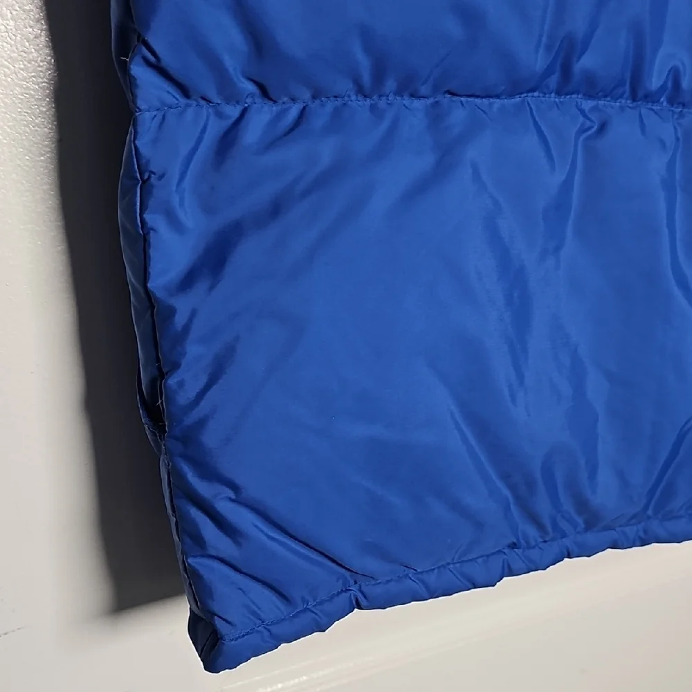 REI Men's Vibrant Blue Puffer Vest - Picture 15 of 16